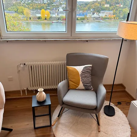 Apartment Rheinblick-apartment Mit Ambilight&boxspringbett Koblenz (Rhineland-Palatinate)