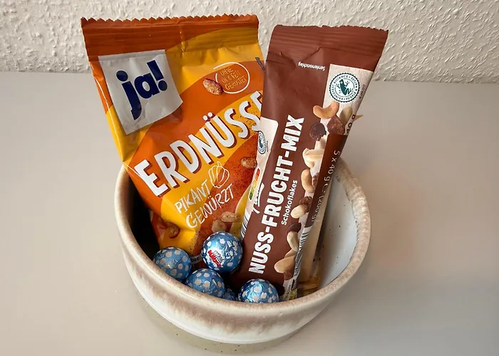 Rheinblick-apartment Snacks, Ambilight & Boxspringbett