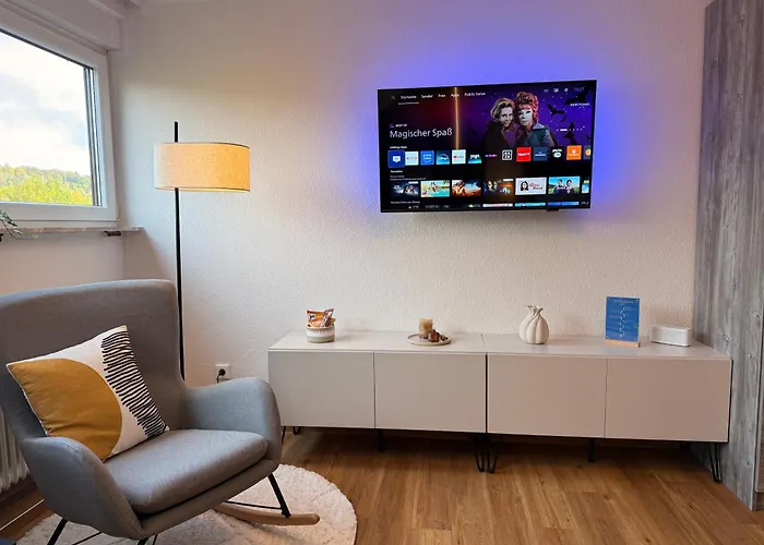 Rheinblick-apartment Mit Ambilight&boxspringbett