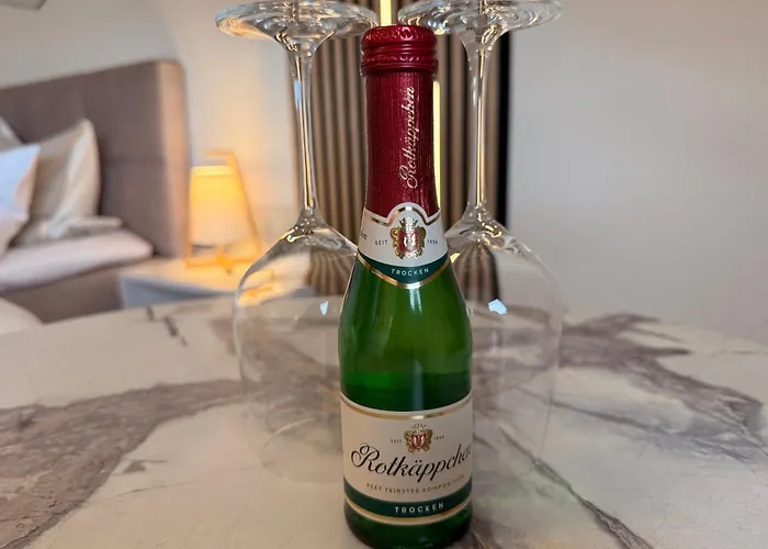 Rheinblick-apartment Snacks, Ambilight & Boxspringbett