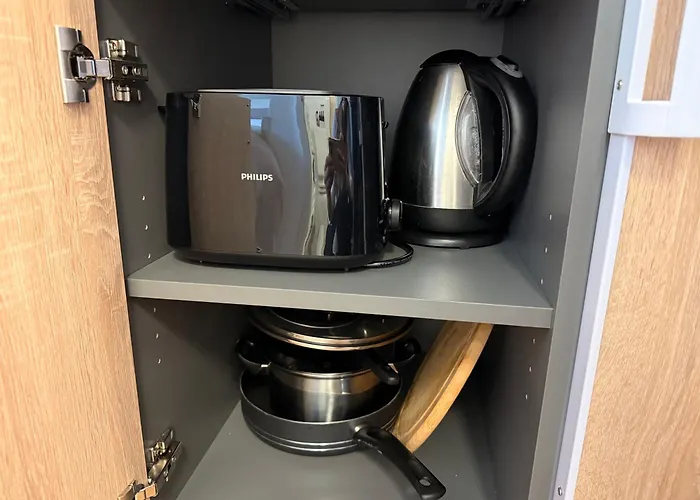 Rheinblick-apartment Snacks, Ambilight & Boxspringbett コブレンツ